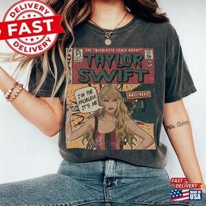 T4ylor Swift Comic Shirt V1 Anti Unisex